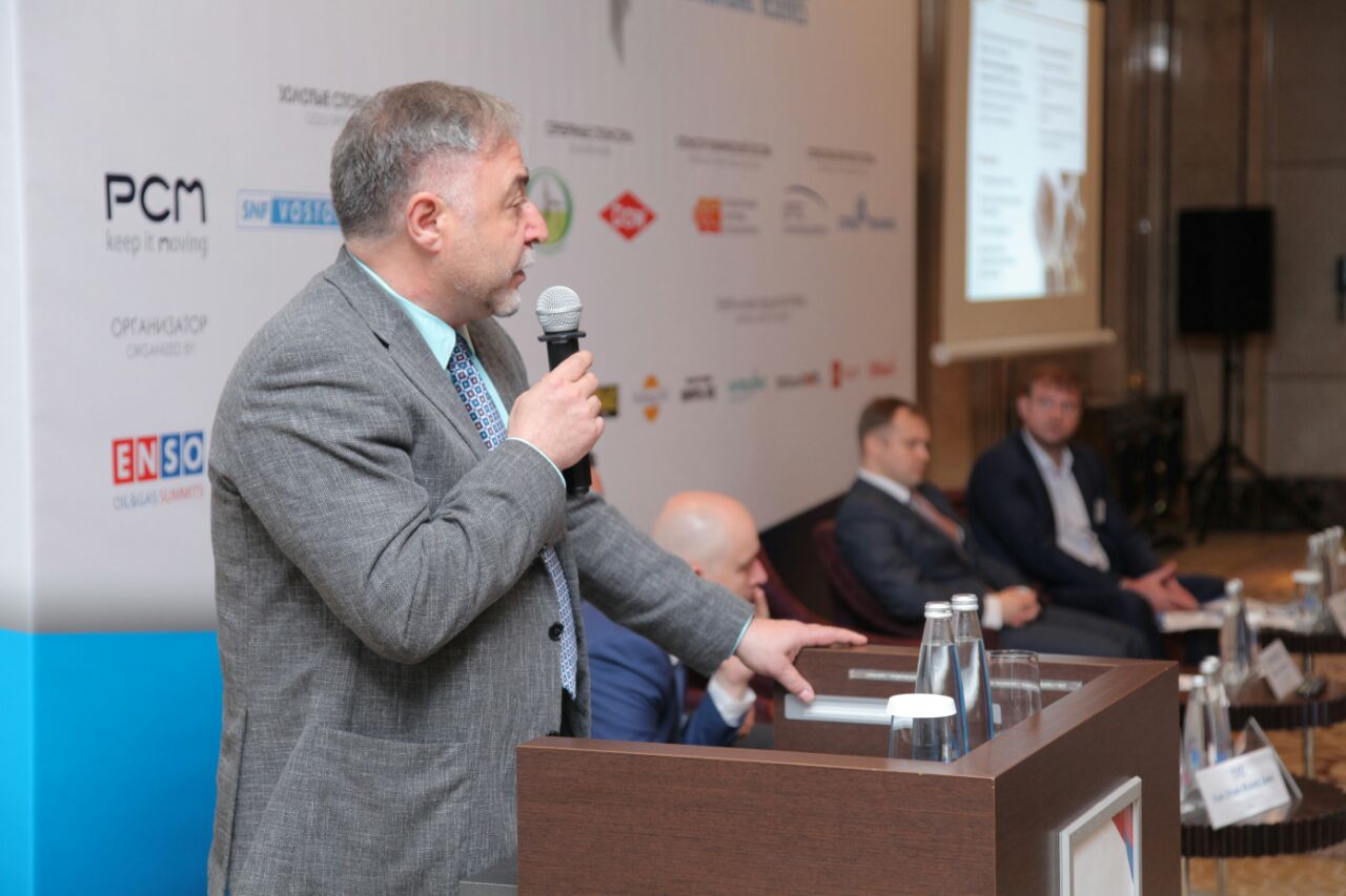 Михаил Струпинский выступил на IV Российском нефтегазовом саммите «Трудноизвлекамые и нетрадиционные запасы»